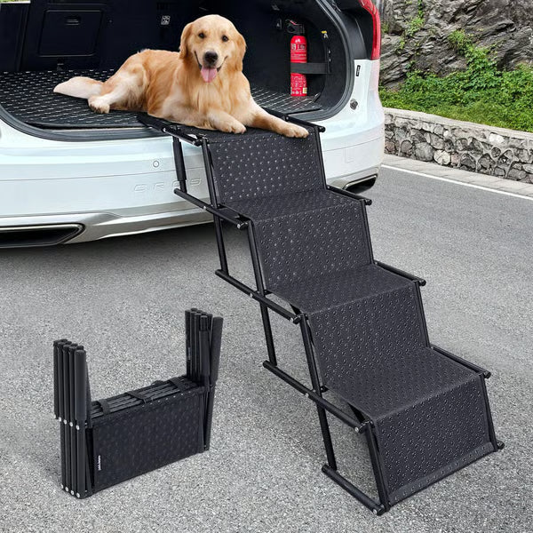 Upgraded Dog Car Ramp: Improved Stability