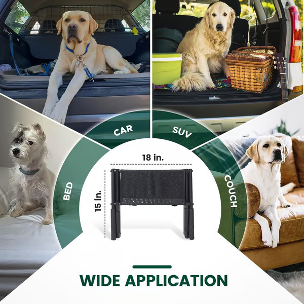 Upgraded Dog Car Ramp: Improved Stability